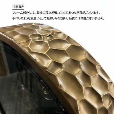 Industrial Gear Table Clock BK / インダストリアル ギア テーブルクロック BK