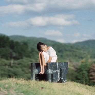 kamaboco Chair - Oki Stone / カマボコチェア 隠岐石