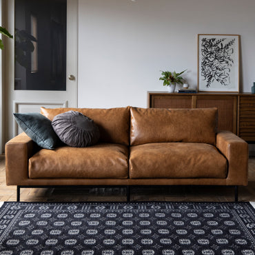 Crest Sofa OB 3-seater / クレストソファ オーカーブラウン 3人掛け