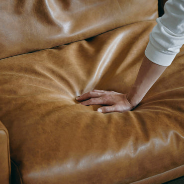 Crest Sofa OB 3-seater / クレストソファ オーカーブラウン 3人掛け