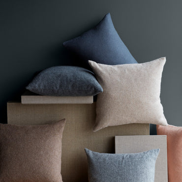 ELVANG DENMARK Classic cushion beige / エルヴァン デンマーク クラシック クッション ベージュ