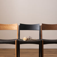 Paper-Cord Chair BK / ペーパーコードチェア ブラック