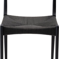 Paper-Cord Chair BK / ペーパーコードチェア ブラック