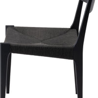 Paper-Cord Chair BK / ペーパーコードチェア ブラック