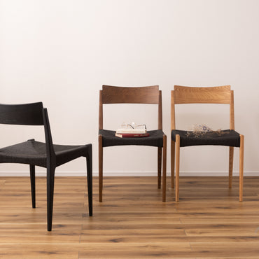 Paper-Cord Chair BK / ペーパーコードチェア ブラック