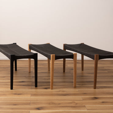 Paper-Cord Bench BK / ぺーパーコードベンチ ブラック