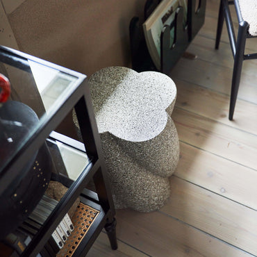 Terrazzo Side Table GY / テラゾー サイドテーブル【Twist】