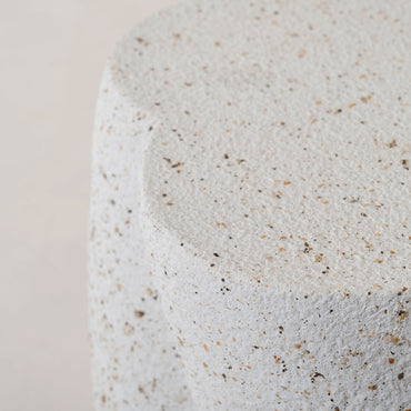 Terrazzo Side Table WH / テラゾー サイドテーブル【Twist】