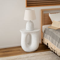 Terrazzo Side Table WH / テラゾー サイドテーブル【Loop】