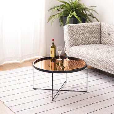 Trayle Table MR / トレイルテーブル ミラー調【L】