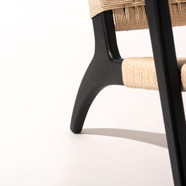 Anze Lounge Chair BK / アンゼ ラウンジチェア ブラック