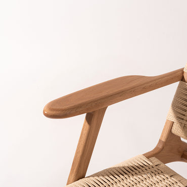 Anze Lounge Chair NA / アンゼ ラウンジチェア ナチュラル