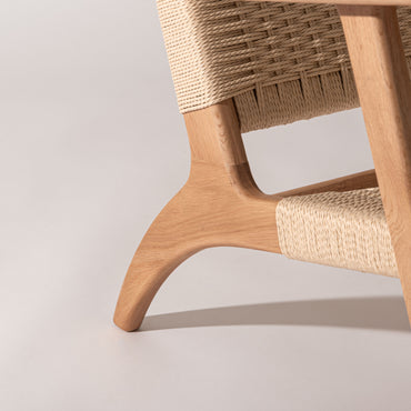Anze Lounge Chair NA / アンゼ ラウンジチェア ナチュラル