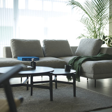 TOVE Round Table BK【L】 / トーヴ ラウンドテーブル ブラック【L】