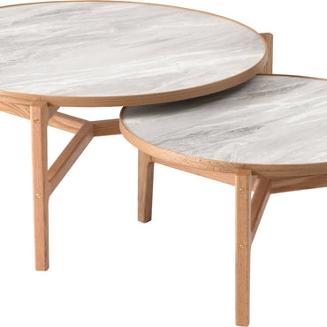 TOVE Round Table NA【S】 / トーヴ ラウンドテーブル ナチュラル【S】