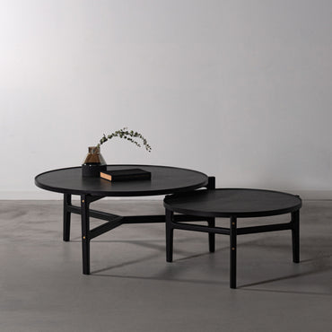 TOVE Round Table BK【L】 / トーヴ ラウンドテーブル ブラック【L】