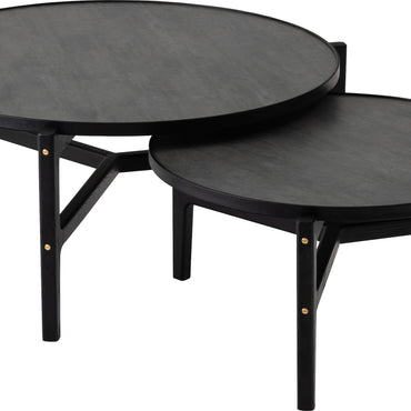 TOVE Round Table BK【L】 / トーヴ ラウンドテーブル ブラック【L】