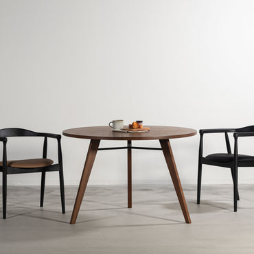 Curve Arm Chair BK×BK / カーブ アームチェア ブラック×ブラック