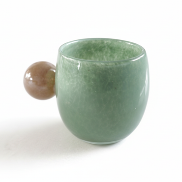Ball Handle Mug green × Pink / ボールハンドルマグ グリーン×ピンク