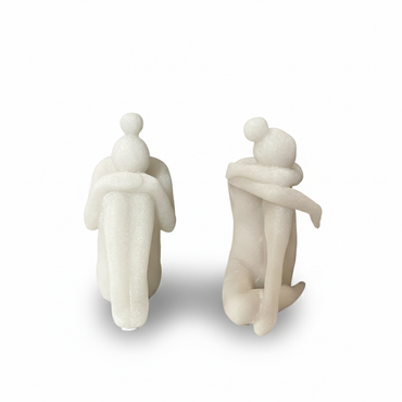 Thinking Woman Bookends – Artificial Marble / 人工大理石製 考える女性 ブックエンド