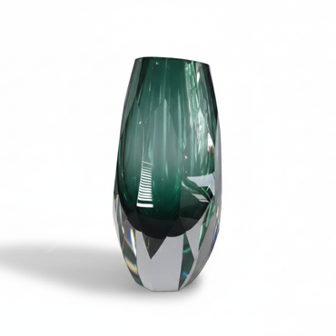 Prism Glass Vase Emerald / プリズム グラスベース エメラルド