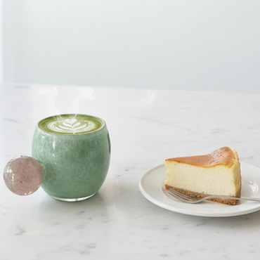 Ball Handle Mug green × Pink / ボールハンドルマグ グリーン×ピンク