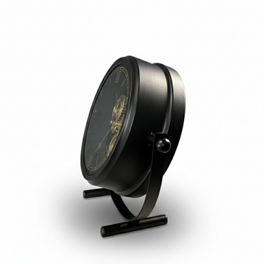 Industrial Gear Table Clock BK / インダストリアル ギア テーブルクロック BK