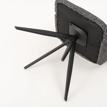 Bulka Swivel Chair DGY / ブルカ スイベルチェア ダークグレー