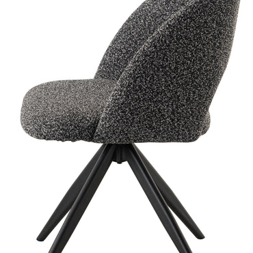 Bulka Swivel Chair DGY / ブルカ スイベルチェア ダークグレー