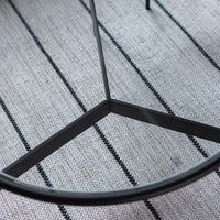 Lune Glass Table  / リュンヌ ガラステーブル【L】