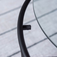 Lune Glass Table  / リュンヌ ガラステーブル【L】