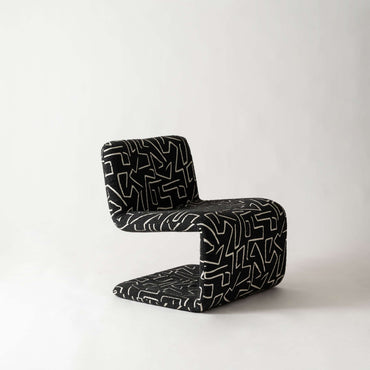 Glyph Lounge Chair BK / グリフ ラウンジチェア ブラック
