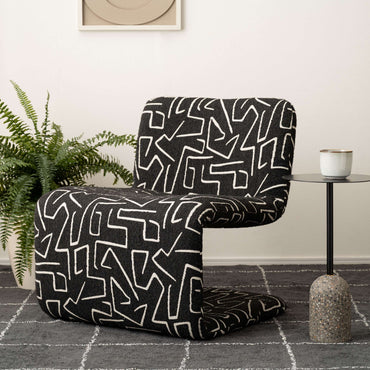 Glyph Lounge Chair BK / グリフ ラウンジチェア ブラック