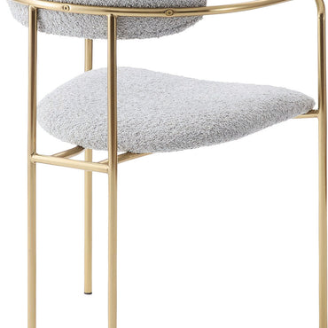 Lisse Arm Chair GY / リス アームチェア グレー