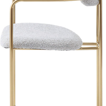Lisse Arm Chair GY / リス アームチェア グレー