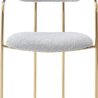 Lisse Arm Chair GY / リス アームチェア グレー