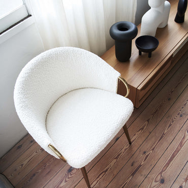 Lisse Shell Chair IV / リス シェルチェア アイボリー