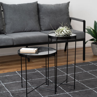 Noir Side Table / ノワール サイドテーブル【High】