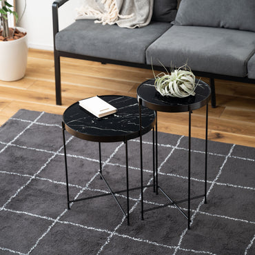 Noir Side Table / ノワール サイドテーブル【High】