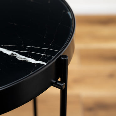 Noir Side Table / ノワール サイドテーブル【Mid】