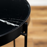 Noir Side Table / ノワール サイドテーブル【Mid】