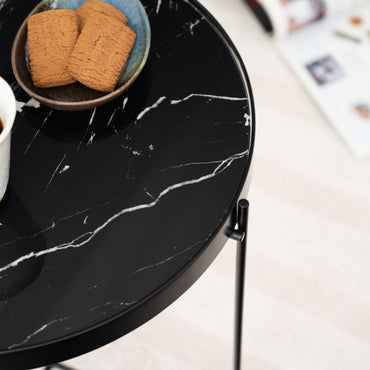 Noir Side Table / ノワール サイドテーブル【Mid】