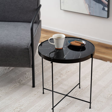 Noir Side Table / ノワール サイドテーブル【Mid】