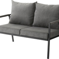 Platt 2P Sofa GY / プラット 2P ソファ グレー