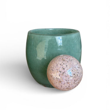Ball Handle Mug green × Pink / ボールハンドルマグ グリーン×ピンク