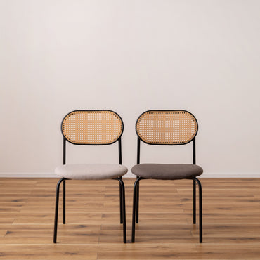 Oval Rattan Chair DGY / オーバル ラタンチェア ダークグレー