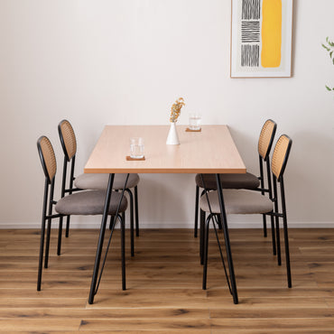 Oval Rattan Chair DGY / オーバル ラタンチェア ダークグレー