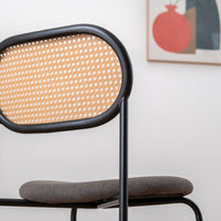 Oval Rattan Chair DGY / オーバル ラタンチェア ダークグレー