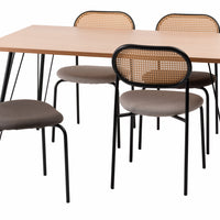 Oval Rattan Chair DGY / オーバル ラタンチェア ダークグレー