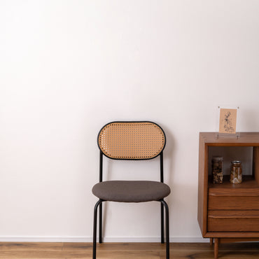 Oval Rattan Chair DGY / オーバル ラタンチェア ダークグレー